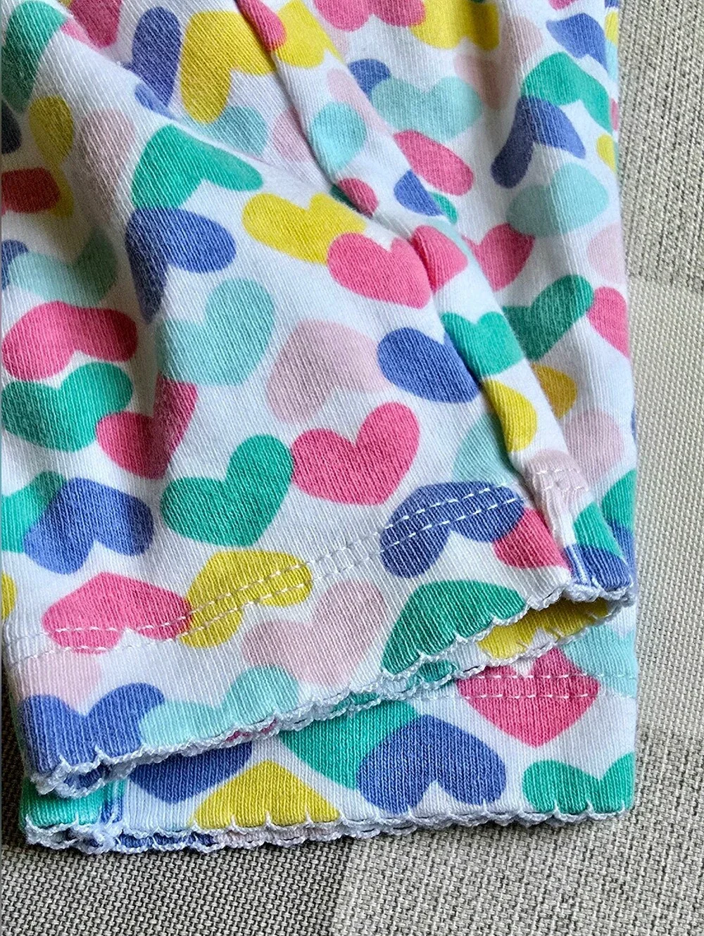 Multicolored Baby Girl Heart Leggings Carter's 9 Months
